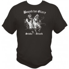Bound For Glory  "Stuka Attack" T-Shirt Black